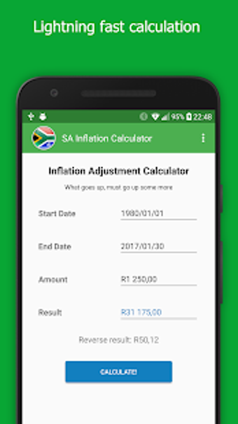 Imagen 1 para SA Inflation Calculator