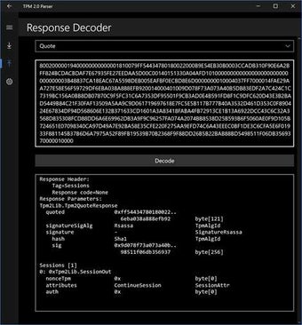 Imagen 0 para TPM 2.0 Parser for Window…