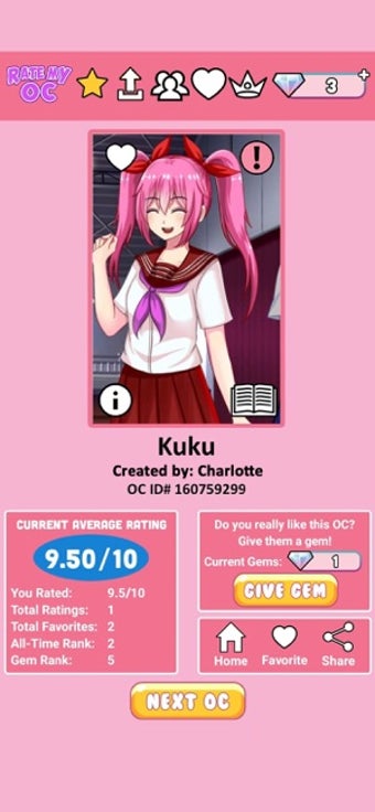Imagen 1 para Rate My OC