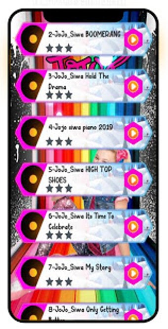 Imagen 1 para Jojo tiles hop siwa