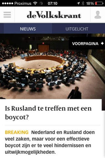 Image 0 for de Volkskrant voor iPhone…