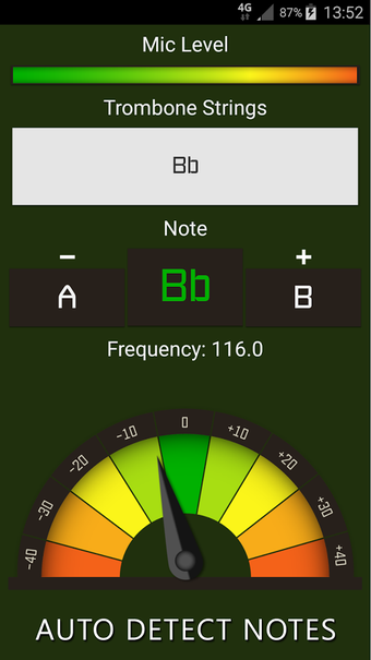 Imagen 3 para Trombone Tuner Free