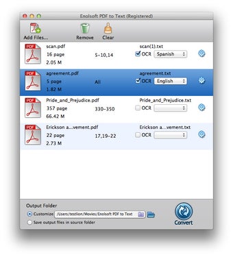 Imagen 0 para Enolsoft PDF to Text for …