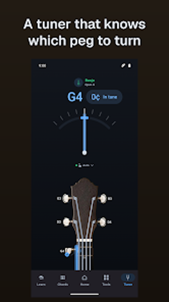 Imagen 0 para Banjo: Tuner Chords Learn