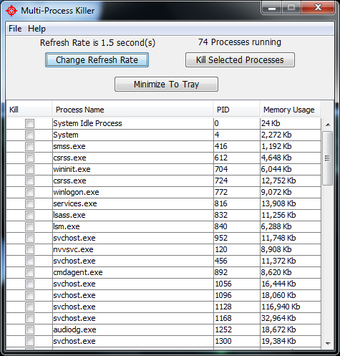 Image 2 for Multi-Process Killer