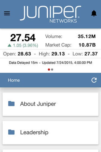 Image 0 for Juniper Networks Investor…