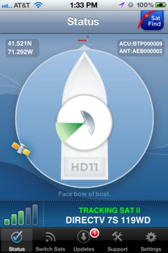 Imagen 0 para KVH TracVision HD-11