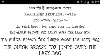 Image 0 for Fonts for FlipFont 50 Hea…