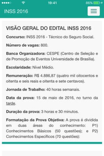 Image 0 for INSS 2016 - iGabaritei