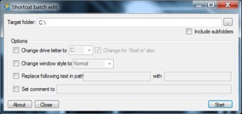 Image 0 for Shortcut Batch Edit