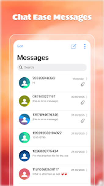 Image 0 for Chat Ease Messages