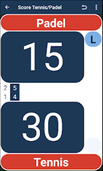 Imagen 1 para Score Tennis/Padel