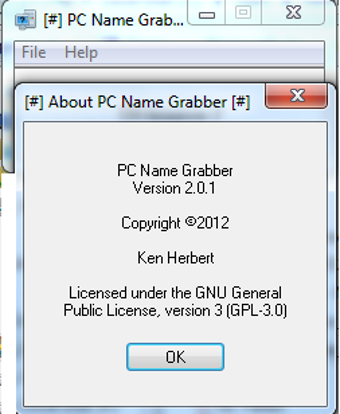 Image 0 for PC Name Grabber