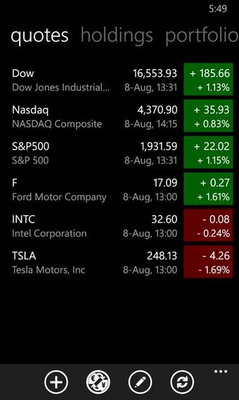 Image 1 for My Stocks Portfolio+ for …