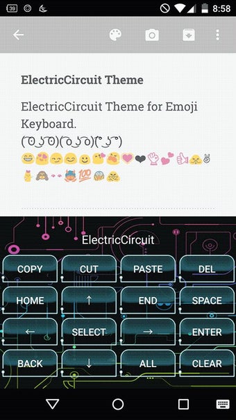 Imagen 1 para Electric Circuit Emoji Th…