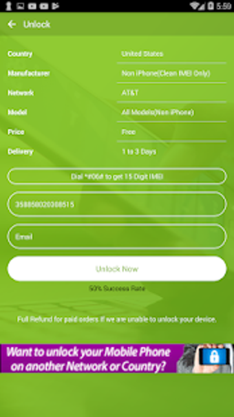 Imagen 2 para Free Unlock Network Code …