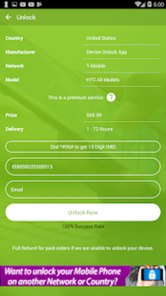 Image 2 for Free Unlock Network Code …