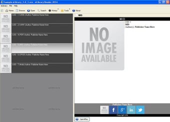 Image 1 for eLibrary Reader 2014