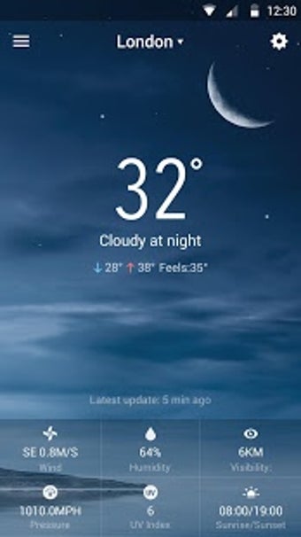 Image 0 for Transparent Clock & Weath…