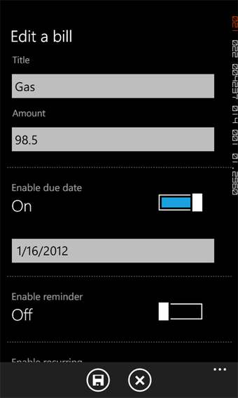 Imagen 0 para Bill Organizer for Window…
