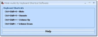 Imagen 0 para Mute Audio By Keyboard Sh…