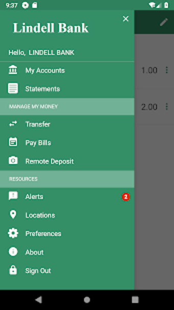 Image 0 for Lindell Bank Mobile