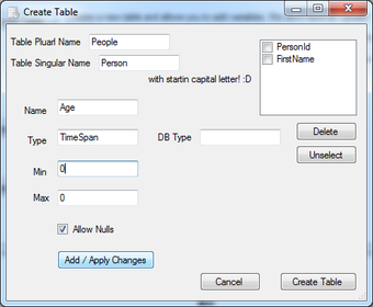Image 2 for Database Wizard