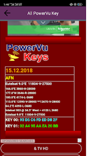 Image 1 for All Channels PowerVU Keys
