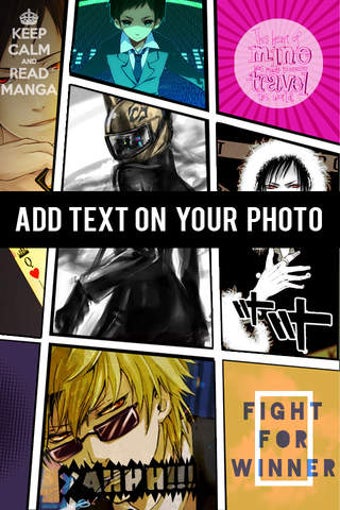 Image 0 for Fonts Shape Manga & Anime…