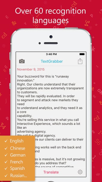 Image 1 for TextGrabber + Translator:…