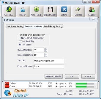 Imagen 2 para Quick Hide IP