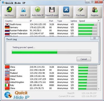 Imagen 1 para Quick Hide IP