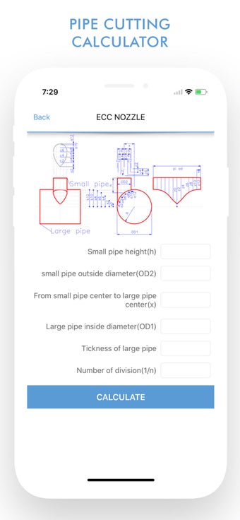 Image 1 for Pipe Cutting Calculator