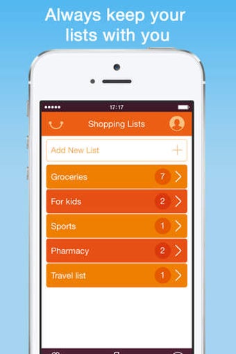 Image 0 for Organizy - Shopping List …