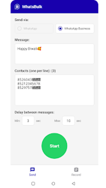 Image 0 for WhatsBulk - Copy Paste Se…