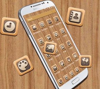 Imagen 0 para Wood Grain Tree Mobile Th…