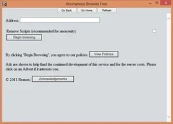 Image 0 for Windows Anonymous Browser