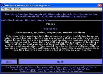 Imagen 0 para Black Moon Lilith Astrolo…