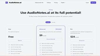 Imagen 0 para AudioNotes.ai