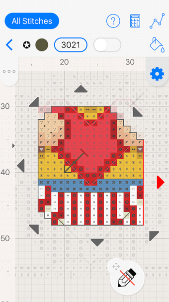Imagen 1 para Cross Stitch Saga needlep…