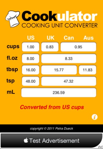 Image 0 for Cookulator - Cooking Unit…