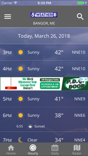 Image 1 for WABI TV5 Weather App
