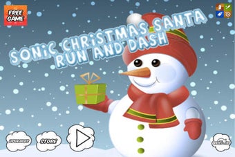 Image 0 for Sonic Christmas Santa Run…