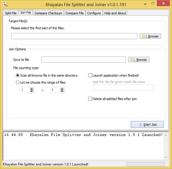 Imagen 1 para Khayalan File Splitter an…