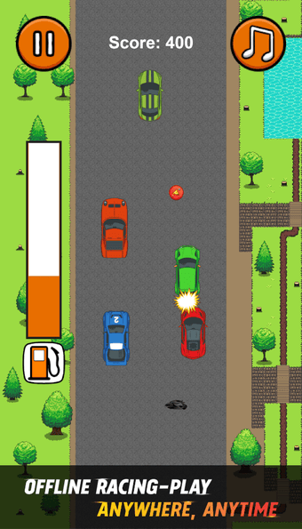 Image 0 for Turbo Car Racer: Retro Ga…