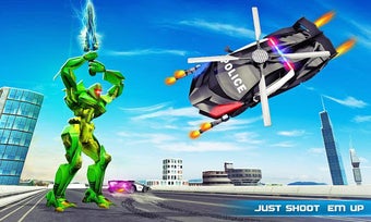 Imagen 2 para Flying Police Helicopter …