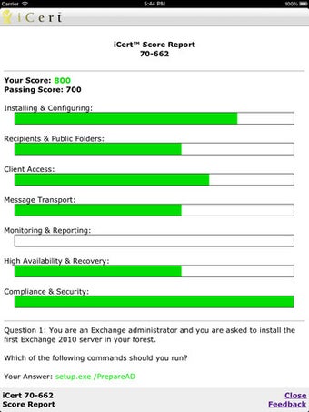 Imagen 7 para iCert 70-680 Practice Exa…