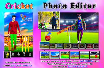 Image 0 for Cricket Photo Editor
