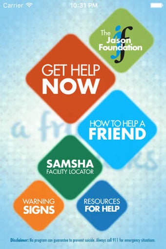 Imagen 0 para Jason Foundation A Friend…