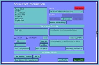 Image 1 for Serial Port Terminal for …